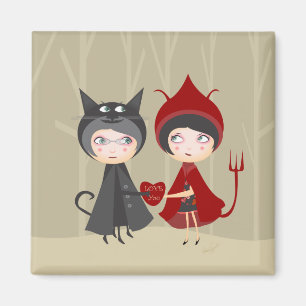 Imán Tarjeta del día de San Valentín de la abuela