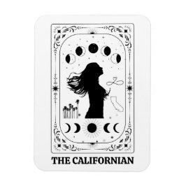 Imán Tarjeta del Tarot California Decoración Celestial 