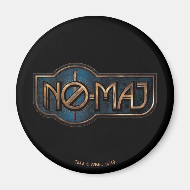 Imán Tarjeta Gold & Marble NO-MAJ™ (Frente)