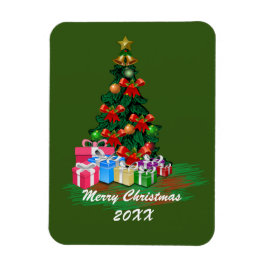 Imán Tarjeta magnética del árbol de Navidad