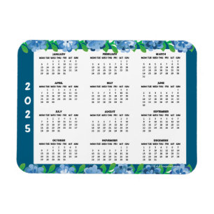Imán Tarjeta magnética del calendario Apple 2025 del pr