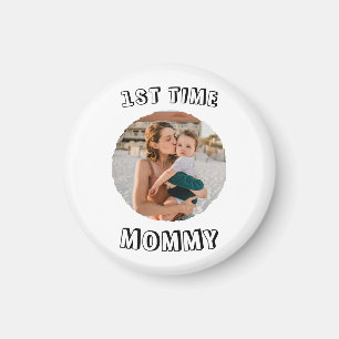Imán Tarjeta personalizada para mamá primeriza