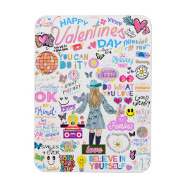 IMÁN TARJETA POSTAL DE ASUNTOS INSPIRADOS EN SWIFT DE V