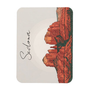 Imán Tarjeta Postal de Sedona Arizona