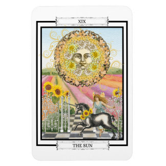 Imán Tarjeta Tarot "El Sol"