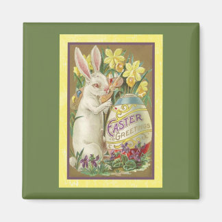 Imán Tarjeta Vintage de Pascua (23)