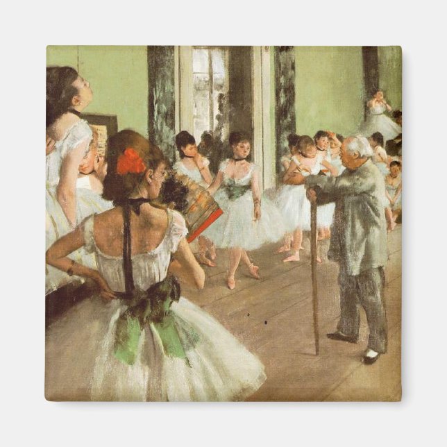 Imán Tarjetas de arte Degas, tazas, Totes y regalos (Frente)