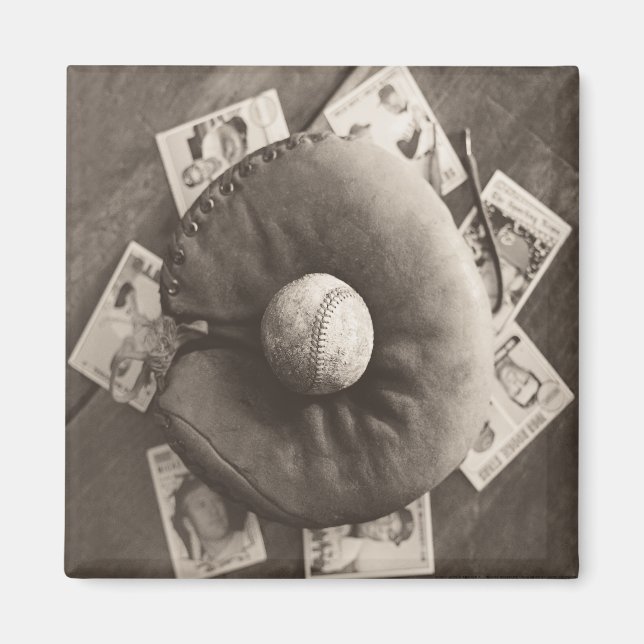 Imán Tarjetas de béisbol MES01BWD3.tif (Frente)