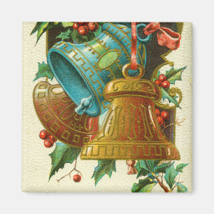 Imán Tarjetas de Navidad, Tarjeta de Felicitación Vinta