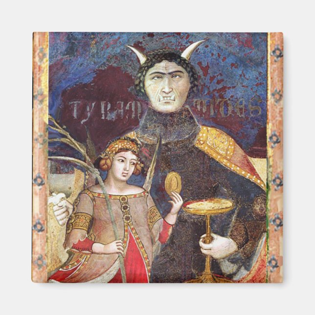 Imán TAROS DE RENACIMIENTO ANTIGUO / DESACTIVO Detalle  (Frente)