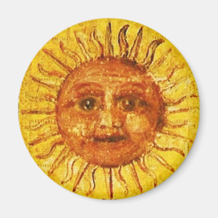 IMÁN TAROS DE RENACIMIENTO ANTIGUO/SOL