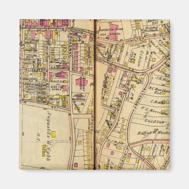 Imán Tarrytown, Nueva York 4 (Frente)