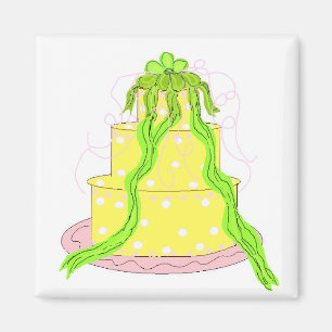 Imán Tarta De Limón Diseñada