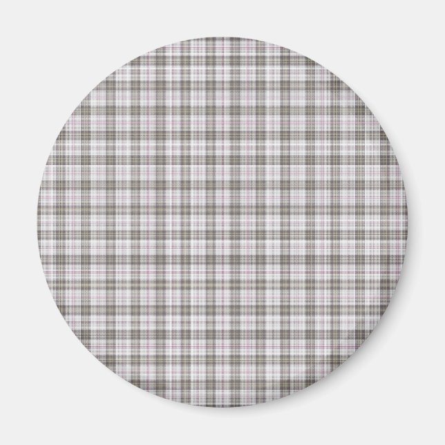 Imán Tarta de moda gris (Frente)
