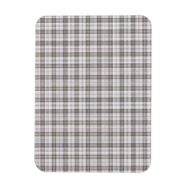 Imán Tarta de moda gris (Vertical)