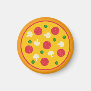 Imán Tarta de Pizza