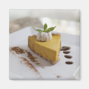 Imán Tarta de queso de calabaza