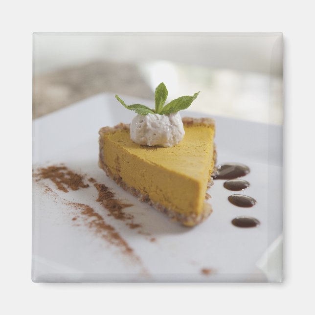 Imán Tarta de queso de calabaza (Frente)