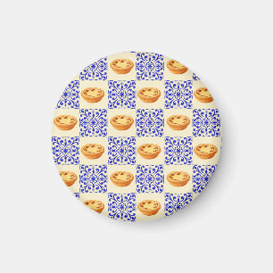 Imán Tarta Portuguesa y Azulejos