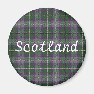 Imán Tartán Gift Magnet — Souvenir de Escocia
