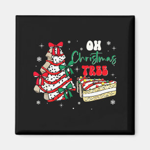 Imán Tartas de árbol de Navidad divertidas Debbie Becky