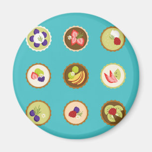 Imán Tartas de Frutas