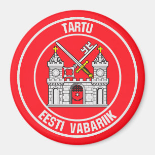 Imán Tartu Round Emblem
