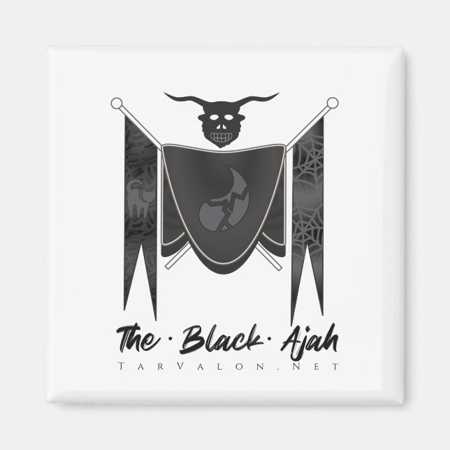 Imán TarValon.Net Black Magnet (Frente)