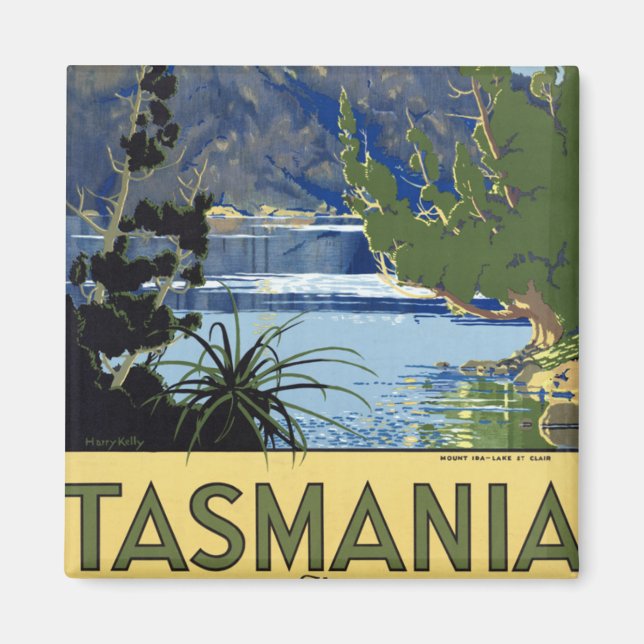 Imán Tasmania (Frente)
