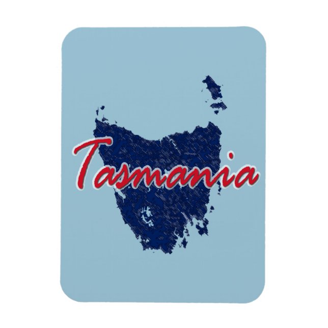 Imán Tasmania (Vertical)