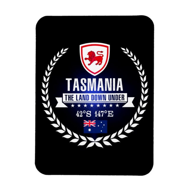 Imán Tasmania (Vertical)