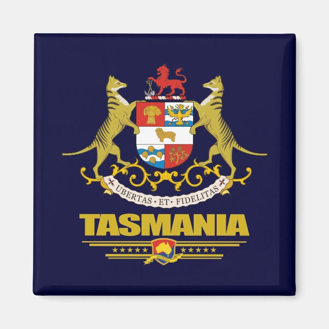 Imán Tasmania COA (Frente)