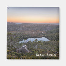 Tasmania Tarn Shelf Magnet (Selva Australiana)