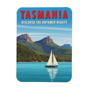 Imán Tasmania Velero Australia Viajes