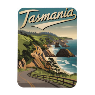 Imán Tasmania Vintage
