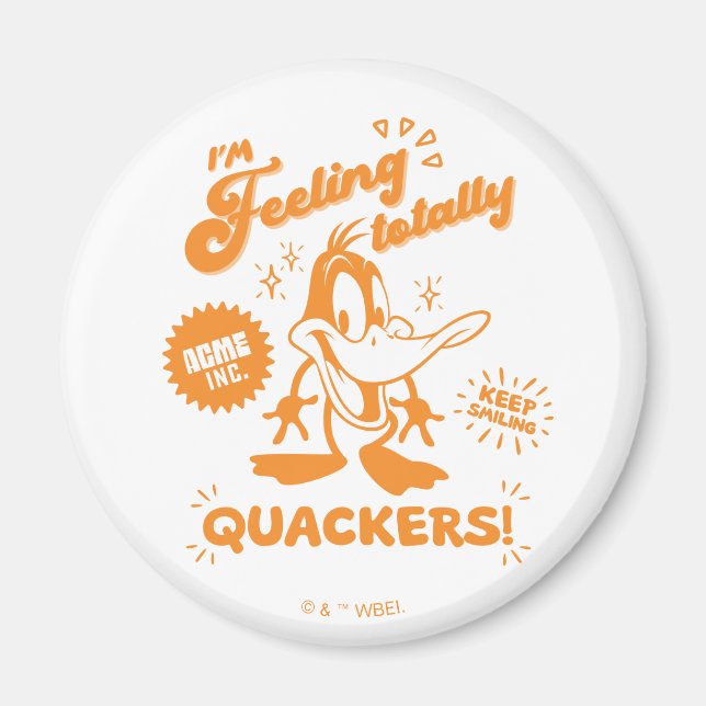 Imán Tasty Retro DAFFY DUCK™ (Frente)