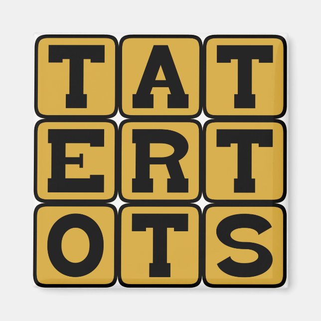 Imán Tater Tots, Desayuno Frito de Patata (Frente)