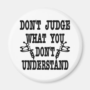 Imán Tattoo no juzgues lo que no entiendes