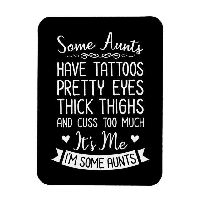 Imán Tattooed Aunt (Vertical)