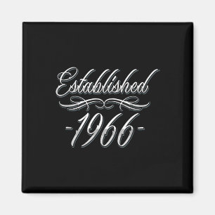 Imán Tatuaje de 59 años Lover 1966 59º cumpleaños