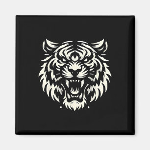 Imán Tatuaje de lucha de Muay Thai Mma Rugido de tigre