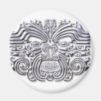 Imán Tatuaje maroi plateado
