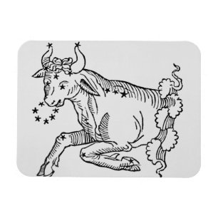 Imán Tauro (Bull) un ilustracion del 'poético