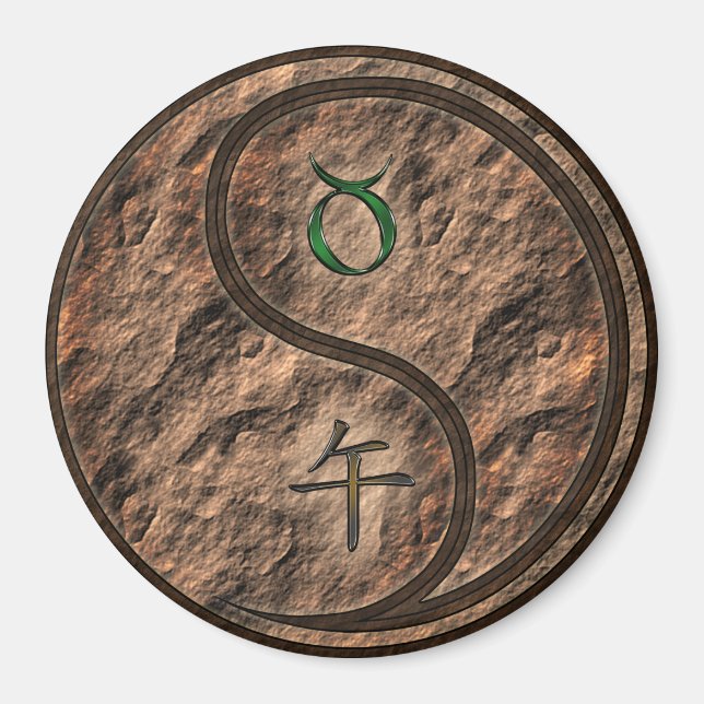 Imán Tauro & Caballo de Tierra (Frente)