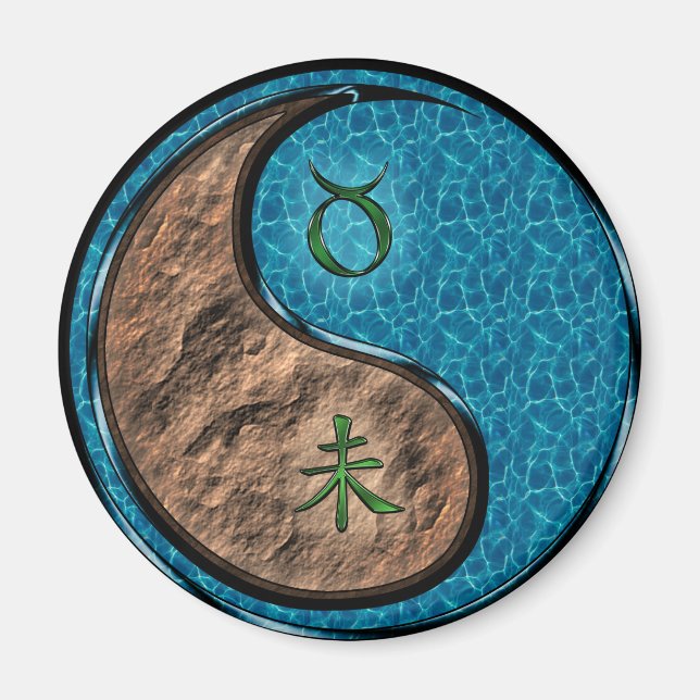 Imán Tauro & Cabra de Agua (Frente)