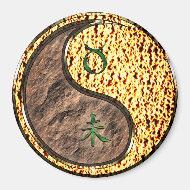 Imán Tauro & Cabra de Fuego (Frente)