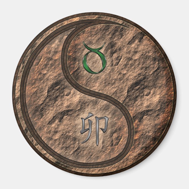 Imán Tauro & Conejo de Tierra (Frente)