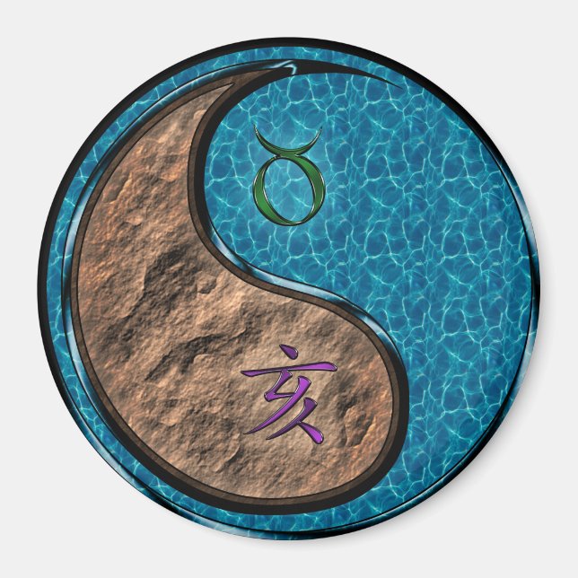 Imán Tauro & Jabalí de Agua (Frente)