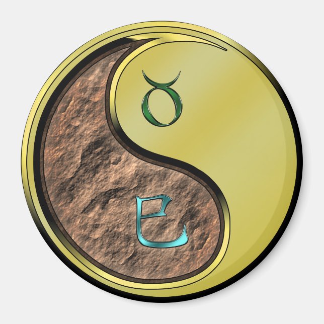 Imán Tauro & Serpiente de Metal (Frente)