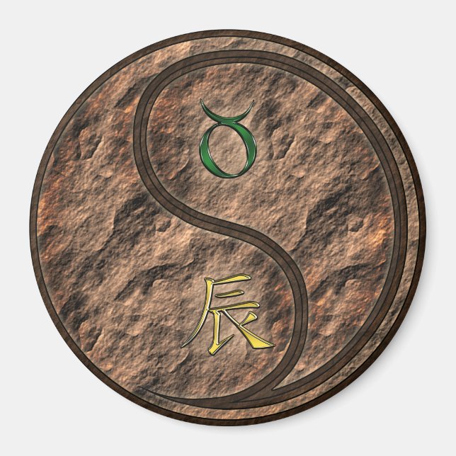 Imán Taurus & Earth Dragon (Frente)